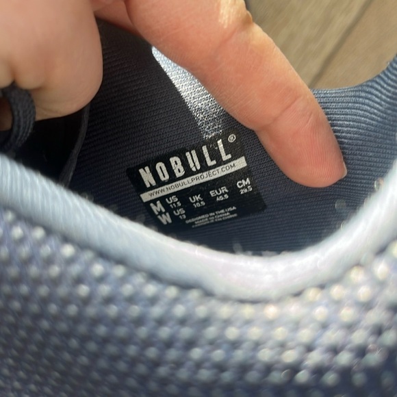 NoBull Navy Squiggle Trainer Athletic Shoes Blue main image 6